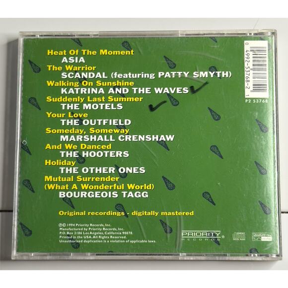 Rock of the 80’s Volume 14 CD 1994 Priority Records – Asia, Scandal, Katrina - Picture 2 of 7